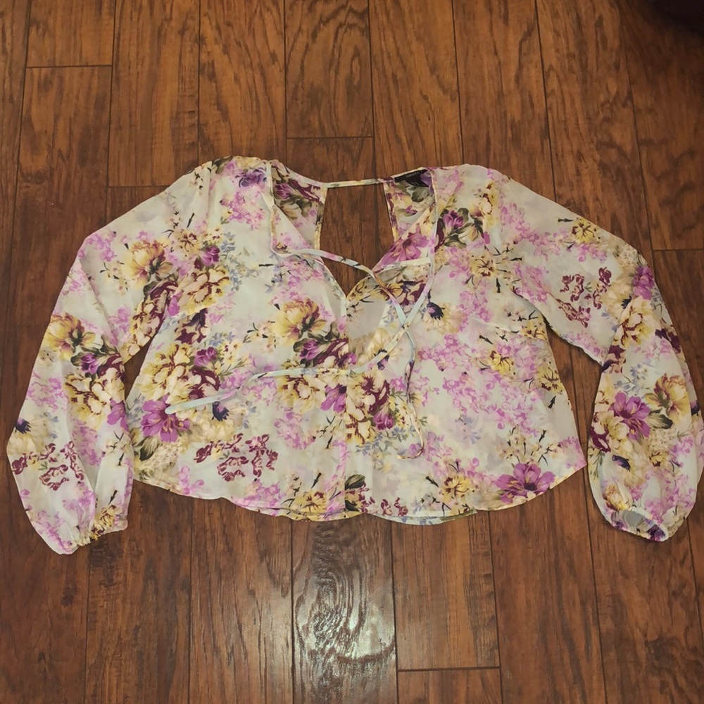 Floral blouse